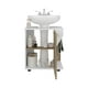 thumbnail image 4 of Mueble Para Lavamanos 1 Puerta Blanco Y Café Claro, 4 of 9