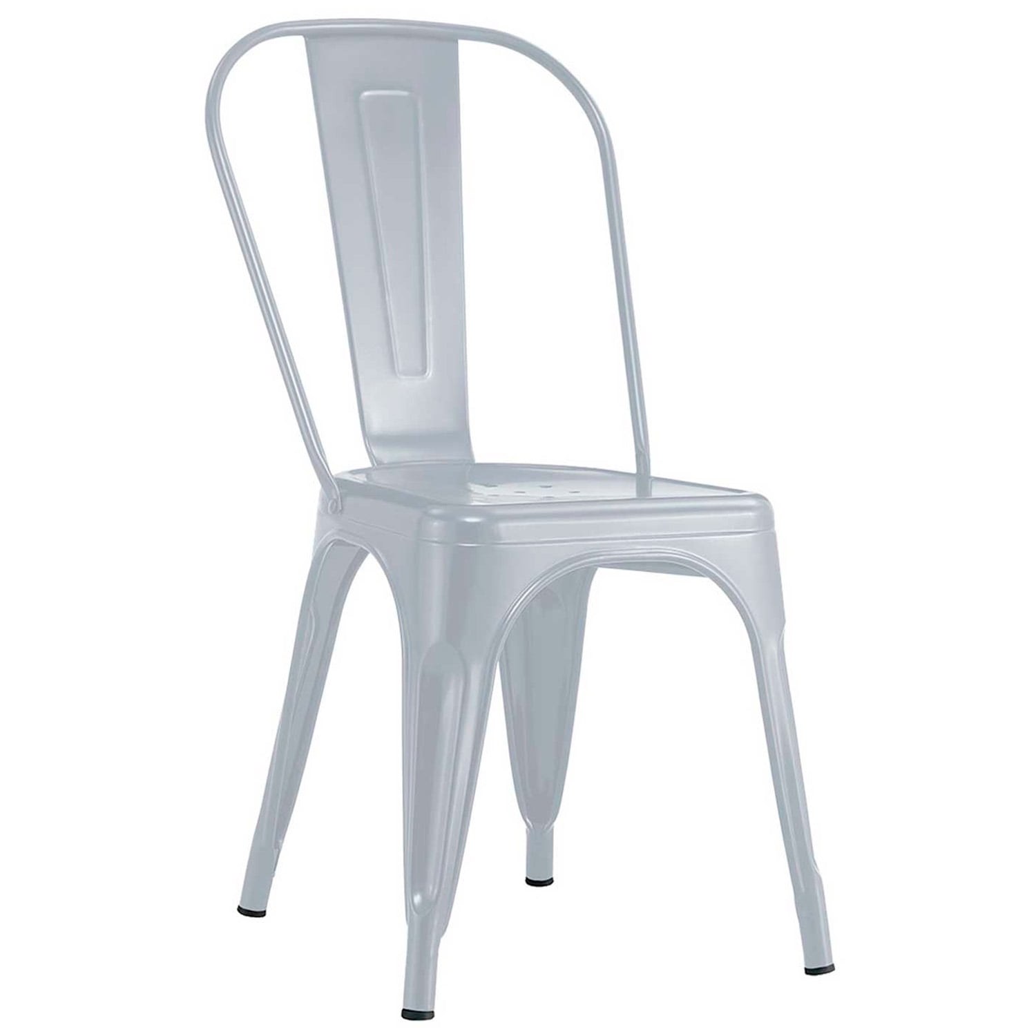 Novahus - Silla De Bar Metal Tolix Gris