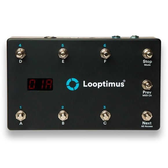 Controlador de Pedal USB MIDI Loop Community Looptimus