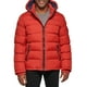 thumbnail image 1 of Chaqueta Tommy Hilfiger para hombre, con capucha, acolchada, color naranja, talla M, 1 of 3