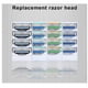 thumbnail image 3 of Repuesto Cabezal Compatible Para Prestobarba Gillette Mach 3 Turbo 4, 3 of 4