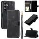 thumbnail image 4 of Funda Cartera para Samsung Galaxy S24 Tapa con Ranuras, Soporte y Correa Negro, 4 of 5