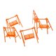 thumbnail image 1 of 5x Plastic Swing Chair Dollhouse Miniatura Muebles Decoración De Juguete O Escala 1:50, 1 of 5