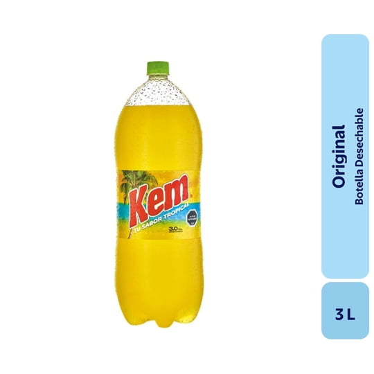 Bebida Piña Original Botella 3 L Kem