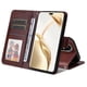 thumbnail image 5 of Funda Billetera para Honor 200 Pro con Porta Tarjetas y Soporte Ajustable Marrón, 5 of 5