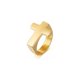 thumbnail image 2 of Anillo de Hombre Mujer Gold Cruz Moda 2021, 2 of 3