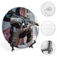 thumbnail image 4 of Bullseye Plato decorativo de porcelana fina (bone china), plato decorativo de cerámica para hogar, oficina, soporte de pared, platos decorativos para dormitorio - 6 pulgadas (15 cm), 4 of 6