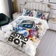 thumbnail image 3 of Astro Bot Conjunto de sábanas temático, trío de piezas, cómodo y amigable con la piel, diseño único, regalo de decoración para el hogar para familiares, amigos y fans,135cm *200cm, 3 of 6