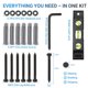 thumbnail image 2 of Kit de tornillos tirafondo JTECH DYNAMICS M8, 2 of 3