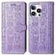thumbnail image 4 of Funda Cartera FOXDOCK para iPhone 16 Pro , Flip PU con Relieve de Gatos y Perros, Tarjetero y Soporte, 4 of 6