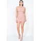 thumbnail image 2 of Vestido Ajustado de Malla con Ribete de Perlas, 2 of 5