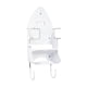 thumbnail image 2 of Soporte De Tablero De Planchar En Estante De La Estante De Hierro Para Almacenar El Baño Doméstico De Hierro Caliente Blanco, 2 of 5