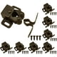 thumbnail image 1 of 10pcs Retenedor Sujetador Puerta Mueble Cobre Rodillo, 1 of 4