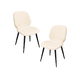 thumbnail image 1 of Pack 2 Sillas De Comedor Con Tapiz Lino Gabriel Beige, 1 of 3