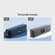 thumbnail image 1 of 1pc Durable and Spacious Canvas Pencil Case - Perfect for Organizing Your Writing Supplies, 1 of 5