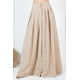thumbnail image 1 of Pantalones Lisos Plisados de Pierna Ancha con Dobladillo Grande, 1 of 5