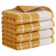 thumbnail image 1 of REGALWOVEN Toallas de Mano a Cuadros para Baño, Toallas de Mano de Algodón Puro Suave, Toallas Decorativas para el Hogar de Estilo Rústico Amarillas de 4 Piezas, 1 of 5