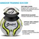 thumbnail image 2 of Balón de fútbol SENDA Amador talla 4 blanco/amarillo, 2 of 6