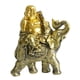 thumbnail image 4 of La Estatua Del Buda Que Ríe Sobre El Elefante Regala Feng Shui Para El Estudio De Mesa Del Club, 4 of 5