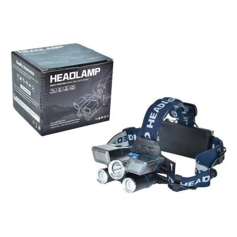 Disparo - Linterna Foco Minero Recargable Usb Para Camping Minero