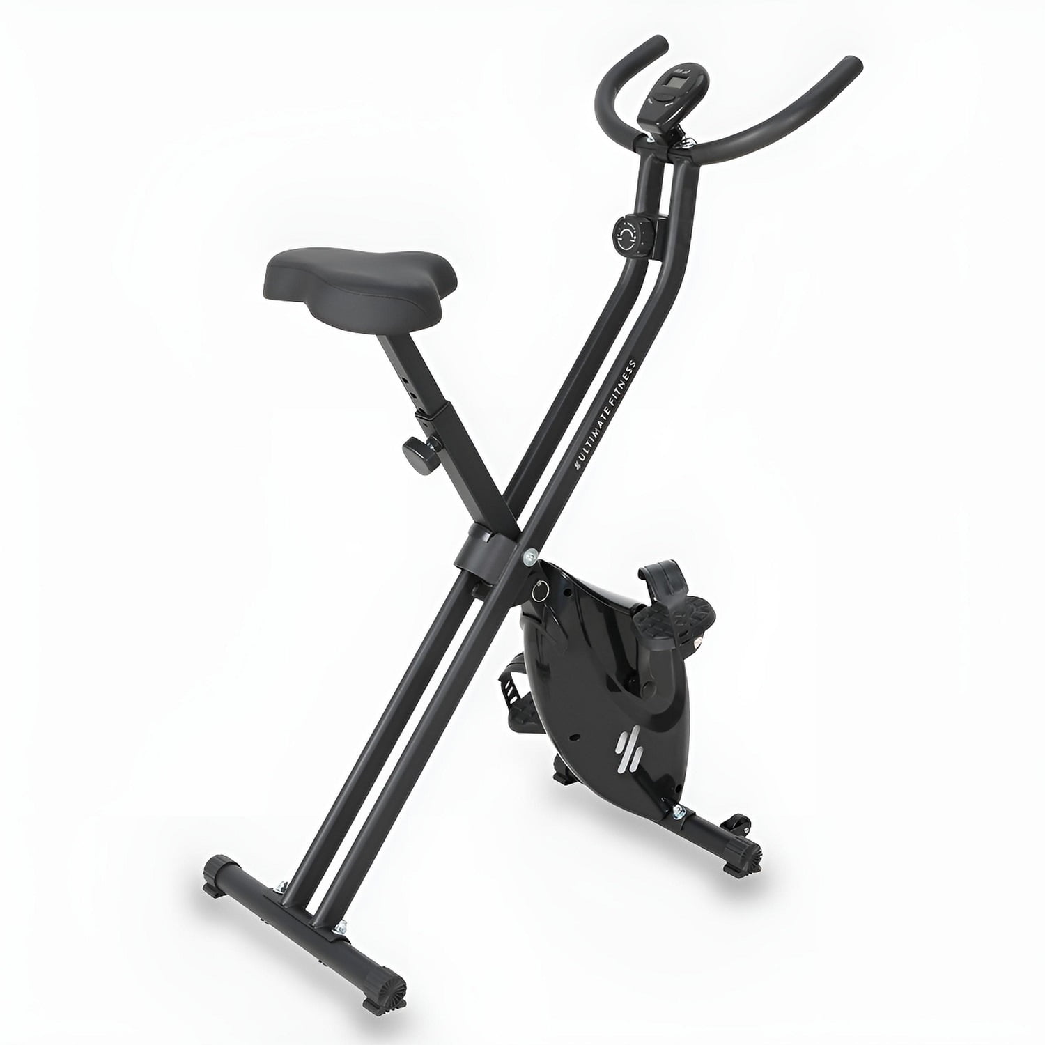 Ultimate Fitness - Bicicleta Estática Plegable X20 Pro Negro