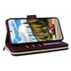 thumbnail image 4 of Funda Cartera con Cremallera y Correa para Samsung Galaxy S26 5G Soporte y Tarjetero Rojo, 4 of 6