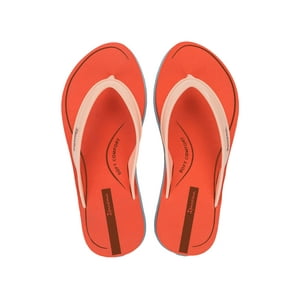 Sandalia Mujer Naranja/Beige Rio Ipanema