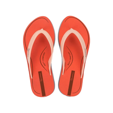 Sandalia Mujer Naranja/Beige Rio Ipanema