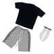 thumbnail image 2 of Camisetas De Muñeca De 12 Pulgadas A Escala 1/6 Para Figura De Acción Coleccionable Masculina De 12 Pulgadas Negra, 2 of 5