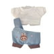 thumbnail image 2 of Ropa Para Muñecas De Peluche De 15 Cm Y 17 Cm, Ropa Para Muñecas De Peluche, Camisetas Y Monos Suaves, 2 of 3