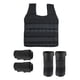thumbnail image 3 of Chaleco de peso ajustable, correas de muñeca, pesas de tobillo, chaleco, Capacidad de 15 kg, 3 of 5