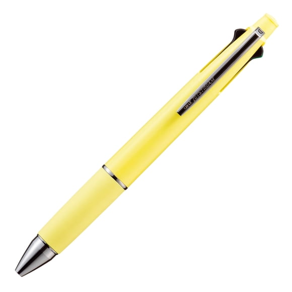 Bolígrafo Mitsubishi Jetstream 4 en 1 0.5 mm Amarillo Crema