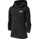 thumbnail image 3 of Sudadera con capucha Nike Club para niños, negra y blanca, XL, 3 of 6
