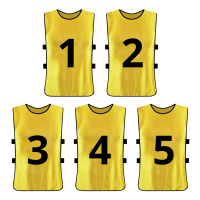 Linea Sport - Set 5 Petos Numéricos Para Adultos Xl