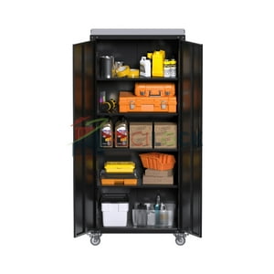 Recilock - Gabinete Para Herramientes Alto 5 Niveles Linea Black