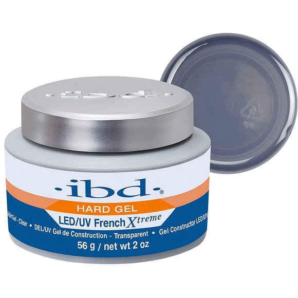 Gel para uñas IBD LED/UV French Xtreme Hard Gel Clear 60 mL