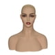 thumbnail image 1 of Cabeza de Maniquí Realista de PVC, Soporte para Pelucas Multiusos con Busto de Cabeza de Maniquí de Maquillaje para Collares, Fabricación de Pelucas Y, 1 of 5