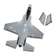 thumbnail image 3 of de ala fija 4 canales de 2,4G, de anticolisión, planeador de controlar para adultos de 8, 10 , niños , F35 gris, 3 of 5