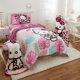 thumbnail image 3 of Manta Polar Hello Kitty 46x60 cm Rosa Blanca Niaos, 3 of 3