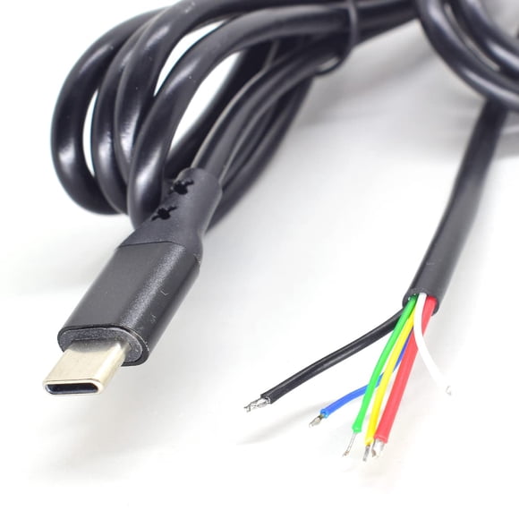 Cable USB C ELNONE 1.2 m 5A 20AWG 6 Núcleos de Potencia y Datos