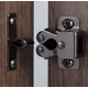 thumbnail image 1 of Retenedor Sujetador Cangrejo Puerta Mueble Bronce 20un., 1 of 2