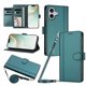 thumbnail image 1 of Funda Cartera para iPhone 17 con Bolsillo para Billetes, Verde Oscuro, 1 of 6