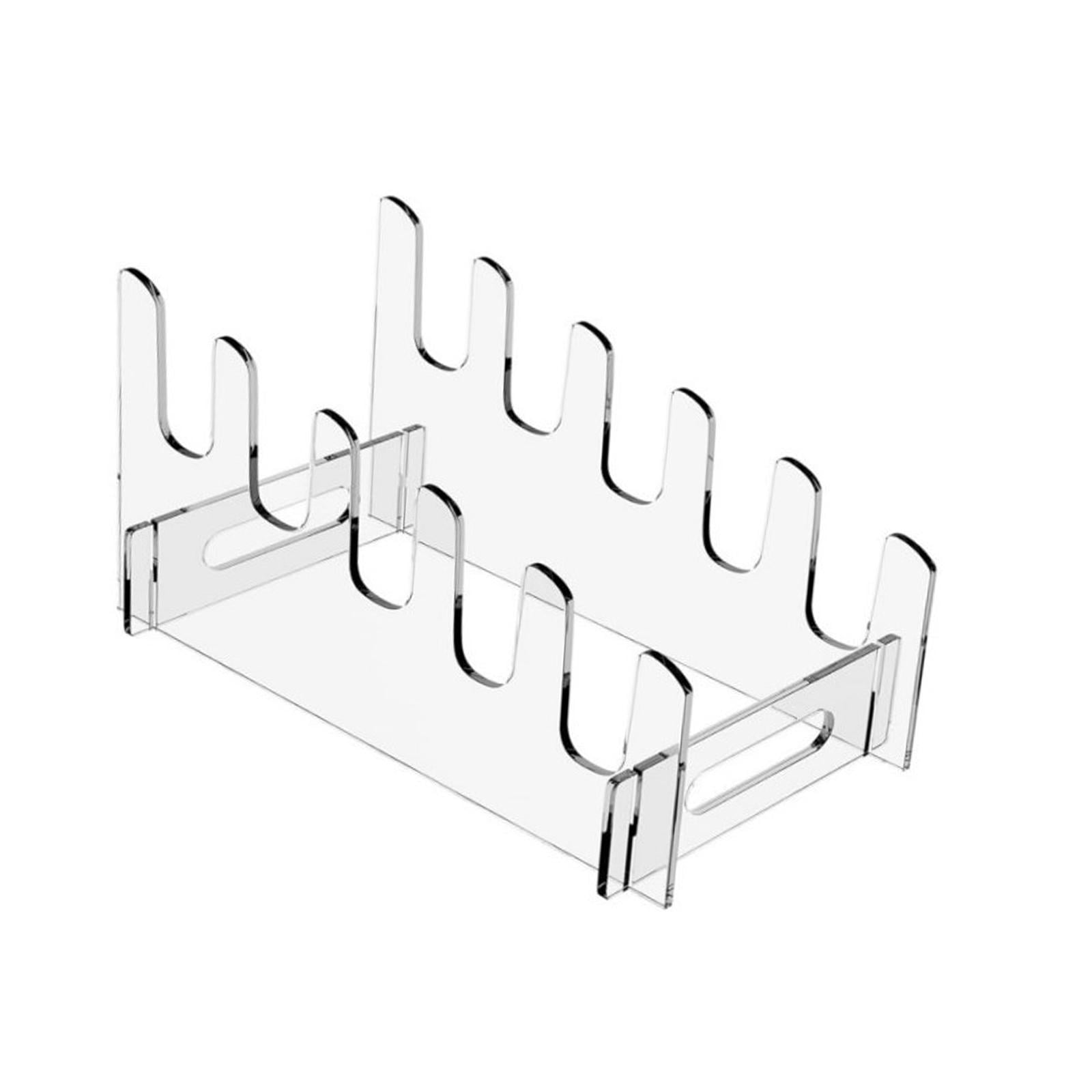 Magideal - Estante Para Almacenamiento De Platos, Organizador De Platos, Utensilio De Cocina Extraíble, Soporte Para Platos, Escurridor, Soporte De Almacenamient 5 Niveles