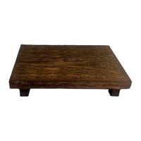 Bothyi - Soporte De Pedestal De Madera Para Decoración De Mostrador, Dispensador De Jabón, Para Joyería Y Pañuelos