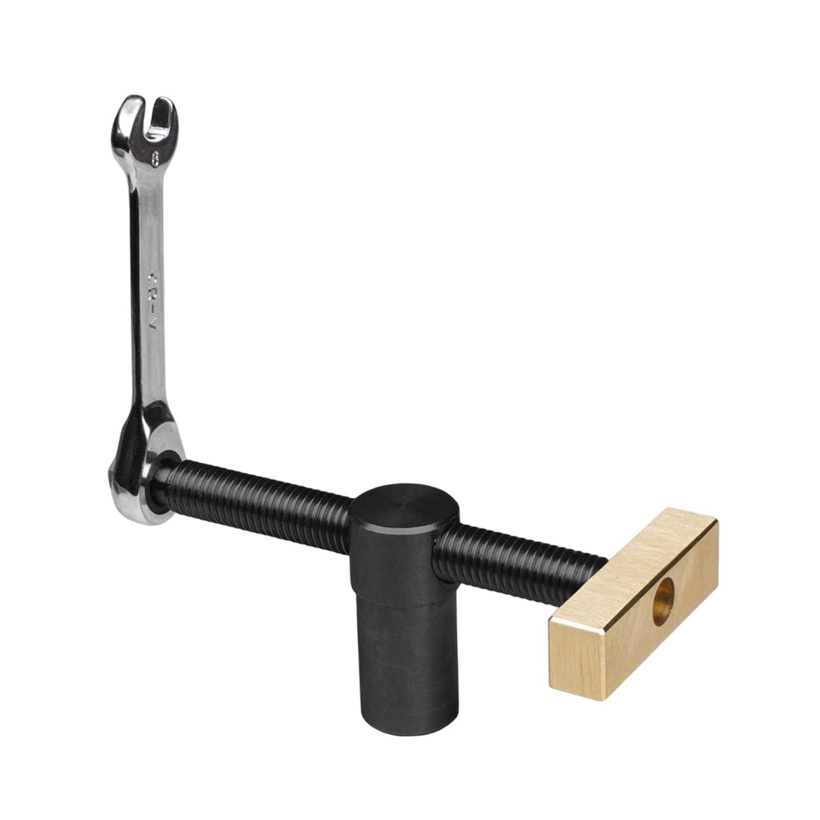 Magideal - Clip De Escritorio Para Carpintería, Práctico, Duradero, Portátil, Rápido, Fijo, Abrazadera De Fijación, Tornillo De Banco Para Posicionamiento Diy, , Sin 2 Perros De Banco Sin Banco Perros