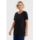 thumbnail image 2 of Polera Mujer Detalle Cuello Negro, 2 of 4
