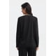thumbnail image 3 of Polera Mujer Cuello Abotonado Negro / Blanco, 3 of 4