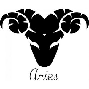 Rienda Libre Graphics - Decomural Aries Ram Star Sign Zodiac Star Signs Ws-32924