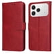 thumbnail image 1 of Funda Billetera para Tecno Spark 40 4G con Porta Tarjetas y Soporte Ajustable Rojo, 1 of 6