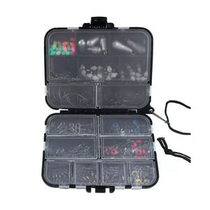Importclick - Kit 177 Accesorios Pesca Con Caja Aparejos